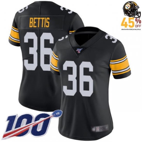 Slim Fit Tailored Jerome Bettis #36 Steelers Black Women\'s 2025 Jersey – Flattering Game Day Style?