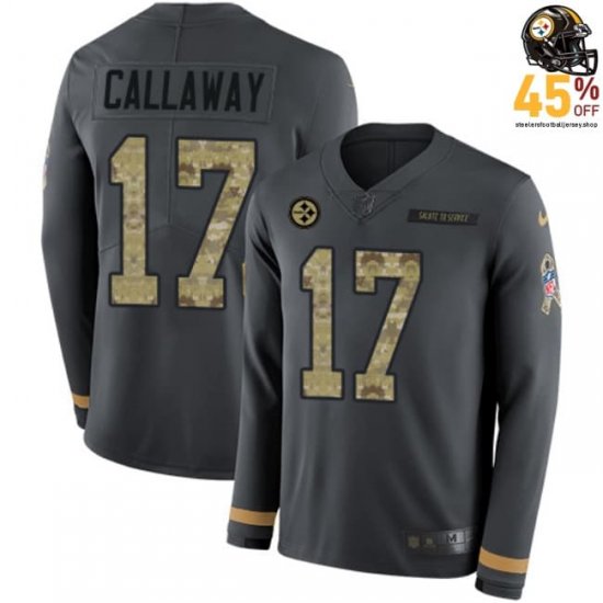 Marquez Callaway #17 Off-Field MVP Jersey – Steelers 2025 Season Anthracite Casual Comfort Men?