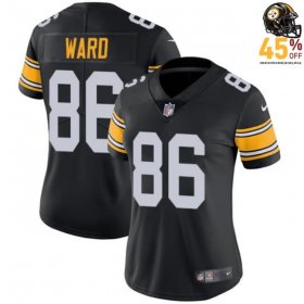 Playoff Bound Hines Ward #86 Pittsburgh Steelers White Gold Women's 2025 Jersey – Postseason Honor?