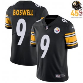 Authentic Stitching Chris Boswell #9 Steelers Black Youth's 2025 Jersey – Player-Exact Details?
