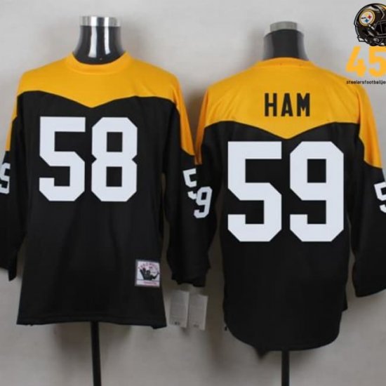 1967 Draft Day Special: Jack Ham Steelers #59 Men Jersey – Black Newcomer’s Gear?