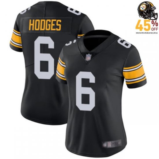 Women\'s Steelers Devlin Hodges #6 2025 Black Mesh Breathable Jersey – Lightweight, Stylish, and Functionally Perfect?