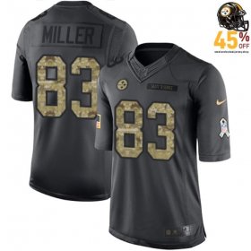 Alternate Logo Heath Miller #83 Pittsburgh Steelers Gold Black Youth's 2016 Jersey – Unique Team Identity