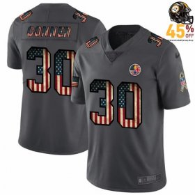 James Conner #30 Steelers Alternate 2018 Jersey – USA Flag Unique Men Look?
