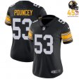 Women's Maurkice Pouncey #53 Steelers 2025 Black Limited Edition Jersey – Exclusive Design, Limited Availability?