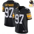 Youth's Steelers Cameron Heyward #97 2025 Black Sublimated Design Jersey – Stand Out in the Steelers Crowd?