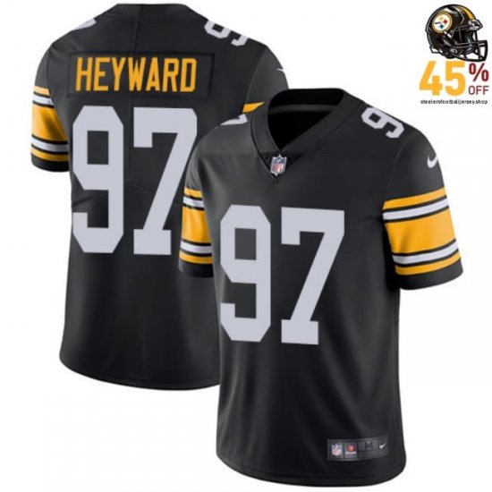 Youth\'s Steelers Cameron Heyward #97 2025 Black Sublimated Design Jersey – Stand Out in the Steelers Crowd?