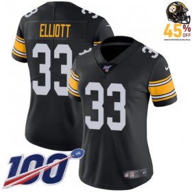 Women's Jalen Elliott #33 Steelers 2026 Black Premium Edition Jersey – Top-Quality Craftsmanship?