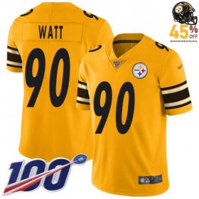 Youth's Steelers T.J. Watt #90 2025 Gold Mesh Lightweight Jersey – Perfect for Active Lifestyles?