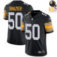 2025 Exclusive: Ryan Shazier #50 Pittsburgh Steelers White Silver Youth's Jersey – Bold Contrast Design?