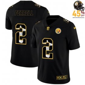 Black Fan-Favorite – Mason Rudolph #2 Iconic Steelers Jersey Men
