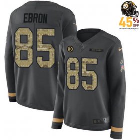 Women's Steelers Eric Ebron #85 2026 Anthracite Signature Series Jersey – Show Your Fandom?
