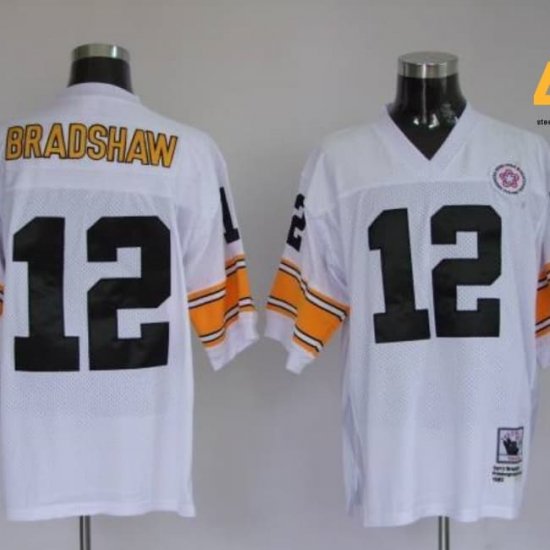 Terry Bradshaw #12 Premium Steelers Jersey – White Luxury Feel Men?