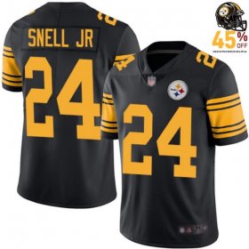 Youth Benny Snell Jr. #24 Pittsburgh Steelers White Gold 2025 Training Camp Jersey – Show Support Year-Round?