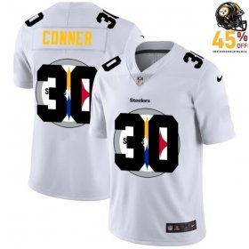 White Matte Muscle James Conner #30 Steelers Jersey – 2025 Sleek Men Finish?