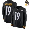 2025 Championship Edition: JuJu Smith-Schuster Steelers #19 Men Jersey – Black Glory Design?