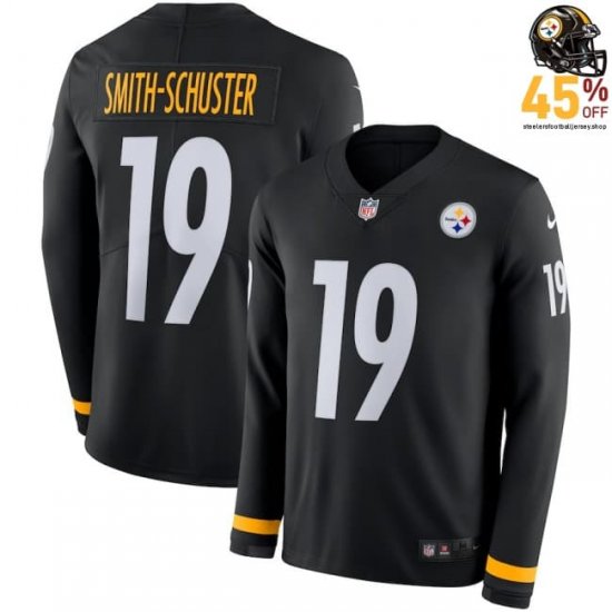 2025 Championship Edition: JuJu Smith-Schuster Steelers #19 Men Jersey – Black Glory Design?